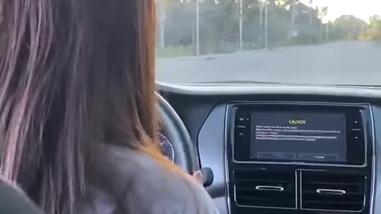 Marilyn learning to drive