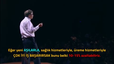 Bill Gates: Aşılarla Dünya nüfusunu yüzde 15 azaltabiliriz