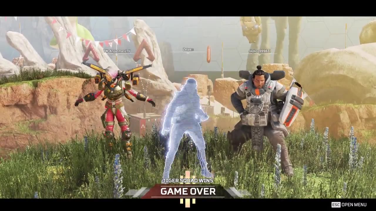 my first gameplay on apex legend