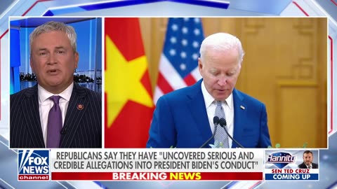 James Comer speaks out after Biden impeachment inquiry news