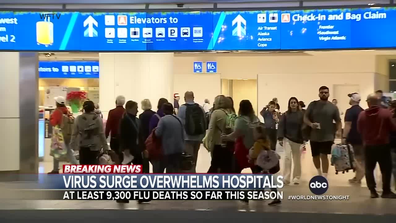 Virus surge overwhelms hospitals across the country