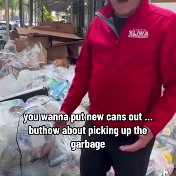 Curtis Sliwa's Reponse To Mayor Adams Trash Revolution