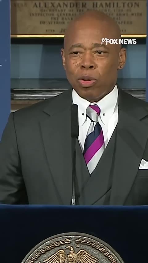 NYC Mayor Eric Adams dares critics to "cancel" him for willingness to work with Trump on immigration