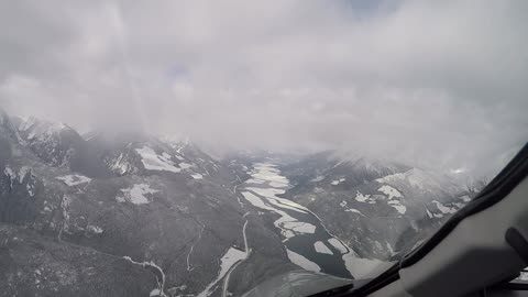 2018-2-26, Citation Excel, Revelstoke Airport (CYRV), Approach & Landing