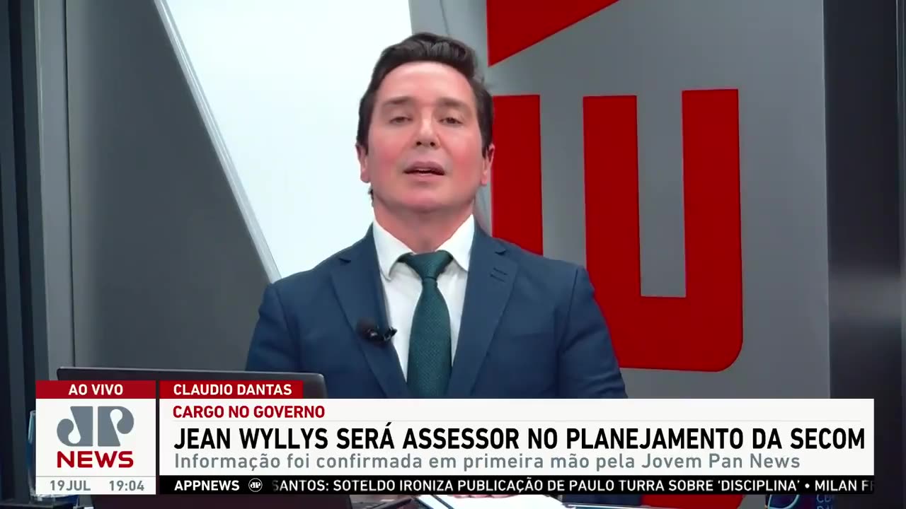 Jean Wyllys (PT) ganha cargo no governo Lula (PT) e será assessor de planejamento da SECOM