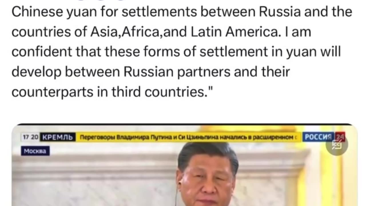 Putin on current events and partnering relationships around the world