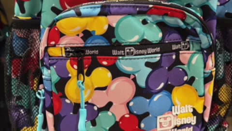 Walt Disney World Mickey Mouse Balloon Pattern Cross Body Purse #shorts