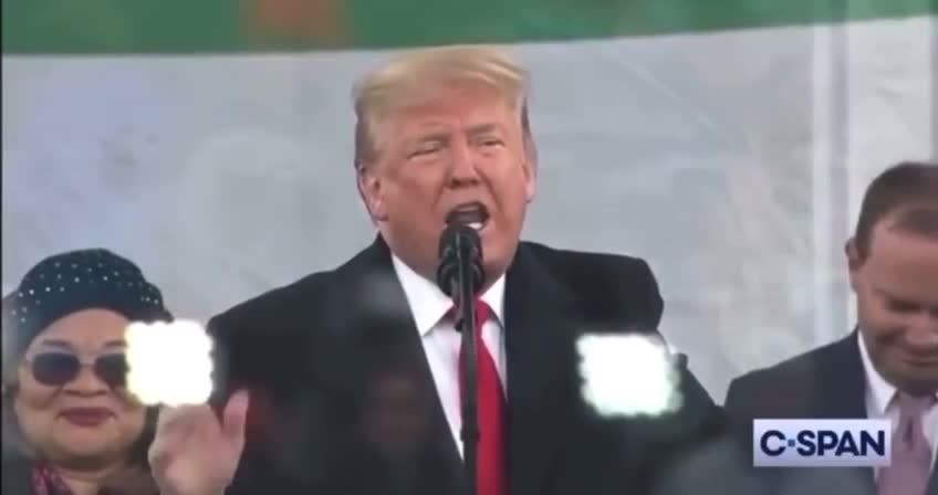 President Trump: “Every life brings love into this world.