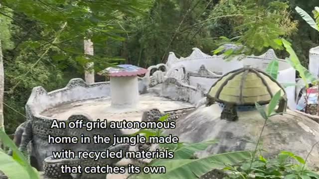 It’s an off grid autonomous home