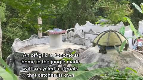 It’s an off grid autonomous home