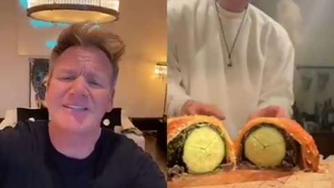 Gordon Ramsay reacts to cooking video