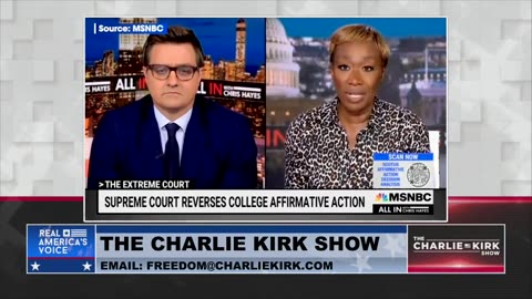 Joy Reid Admits She's An Affirmative Action Case