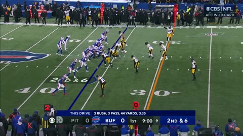 Pittsburgh Steelers vs. Buffalo Bills Game Highlights NFL 2023 Super Wild Card Weekend