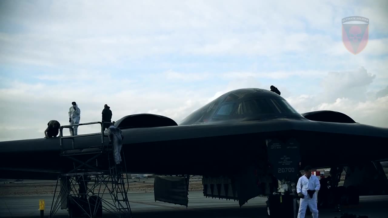 Dozen of US B-2 Spirit Stealth Bombers arrived at the Ukraine border