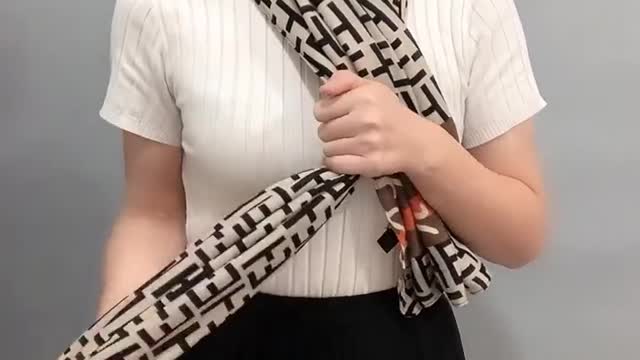 How to wear a tie &Towel For Beauty Style part 6047