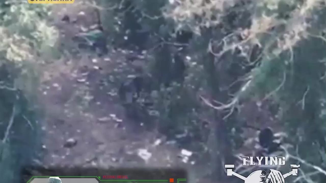 Wait for the Drop(Relentless Drone Strikes on Russian Mechanized Infantry)