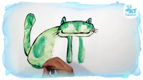 5 funny cats, RybaKit