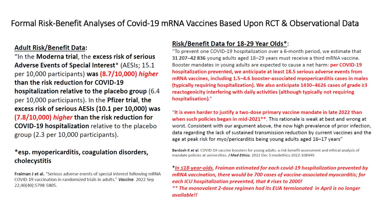 Dr. Andrew Bostom on the covid-19 response in RI (5/13/23)