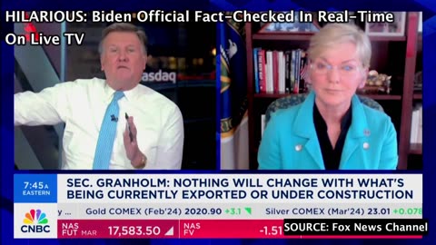 HILARIOUS: Biden Official Fact-Checked In Real-Time On Live TV