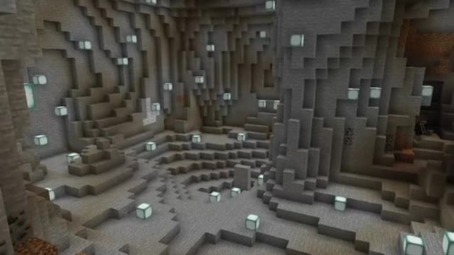 Warped Cave Fantasy build. Show me what you build in this cave! The seed is on my last video.