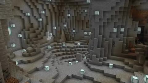 Warped Cave Fantasy build. Show me what you build in this cave! The seed is on my last video.