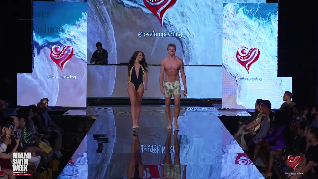 "Love For Upcycling | Spring/Summer 2025 | 4K | Miami Swim Week Art Hearts"