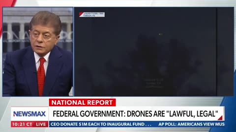 Government has duty to inform public on drone sightings: Judge Andrew Napolitano