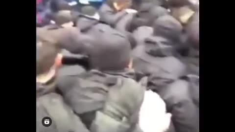 Kings yesterday beating and arresting us for nothing. prisoners today.