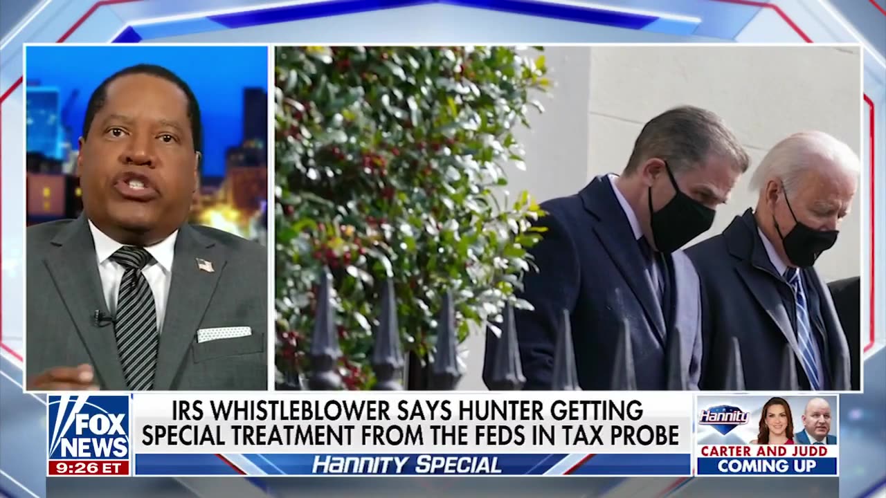 IRS whistleblower claims against AG Garland may imply a felony was committed: Gregg Jarrett