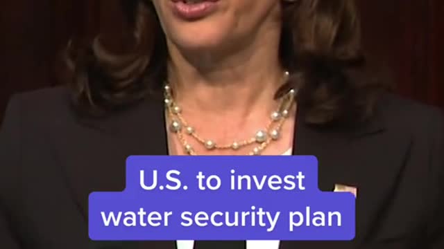 Vice President Kamala Harris emphasized that water access is a