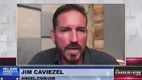 Jim Kaviezel on the Charlie Kirk Show