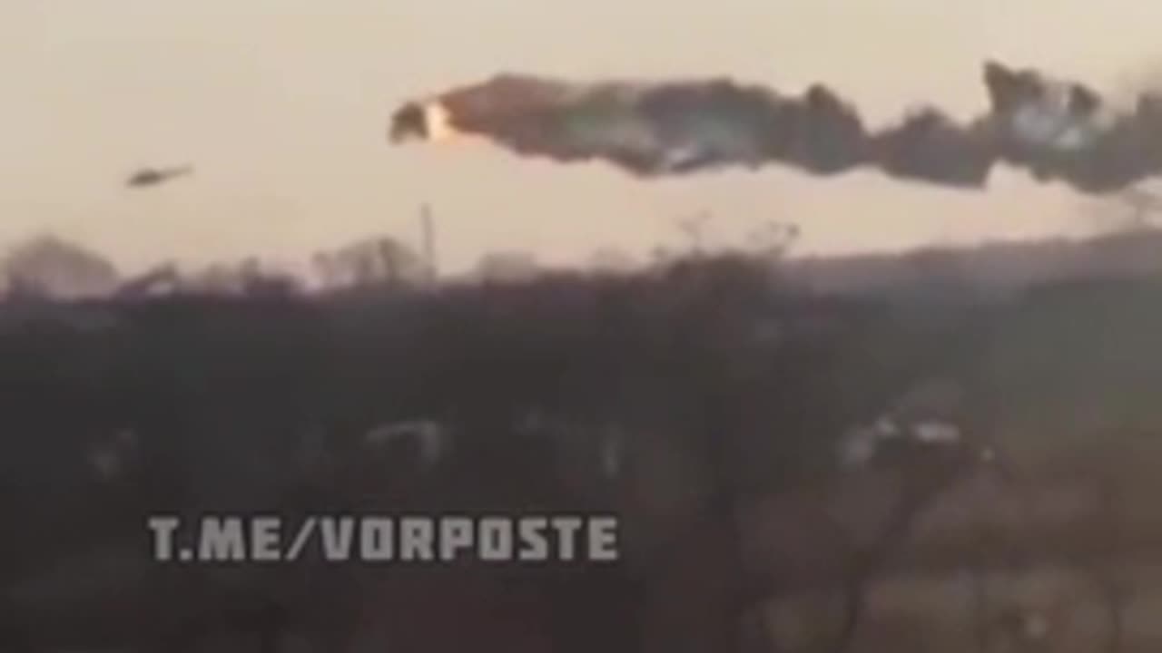 Russian Helicopter shot Down.