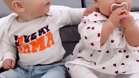 Cute baby funny video 😀😍 #cutebaby