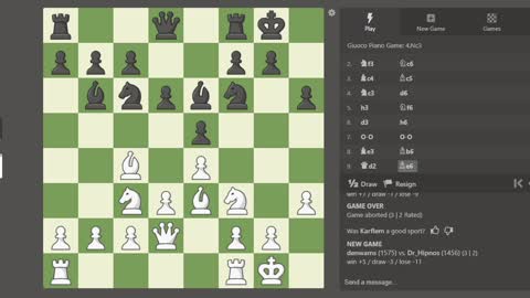 Novice Chess - Practice Game 5