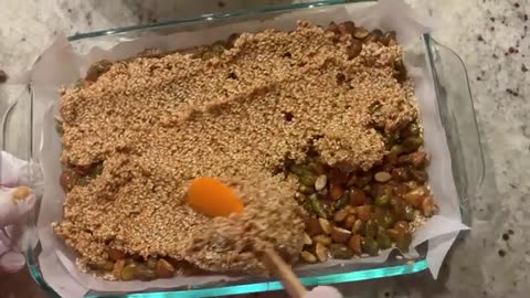 Best homemade sesame nut candy, nutty flavors