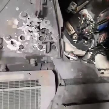 Ukrainian MRAP Took a Beating