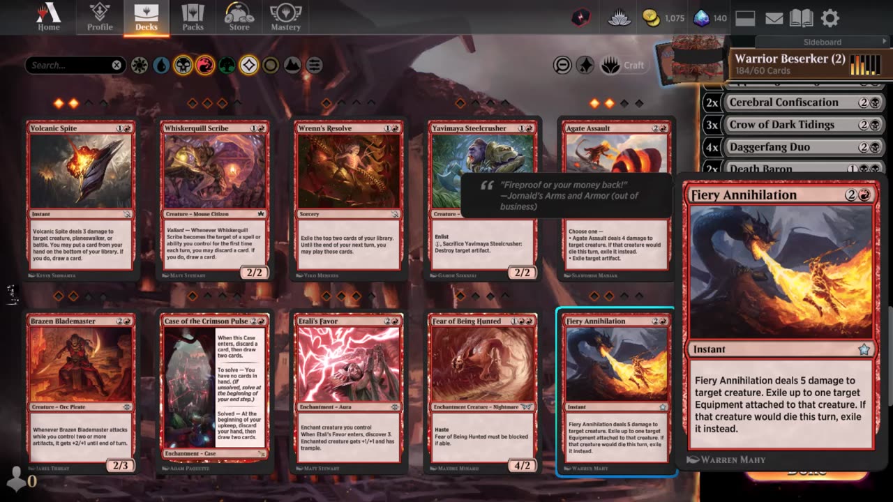 Magic the Gathering Arena: Watch me duel Pro. players in the Ranked format, Match 2 out of 3