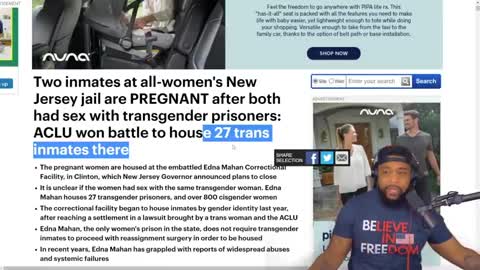 Women GET PREGNANT BY TRANS WOMEN in all female prison