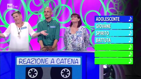 RAIUNO - Reazione A Catena-La Catena Musicale (04/07/2018)