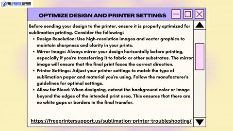 5 Sublimation Printer Troubleshooting Tips