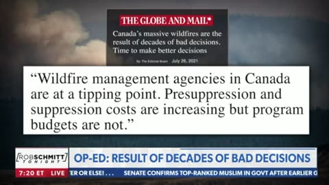 This is why Canada has 400 fires right now.