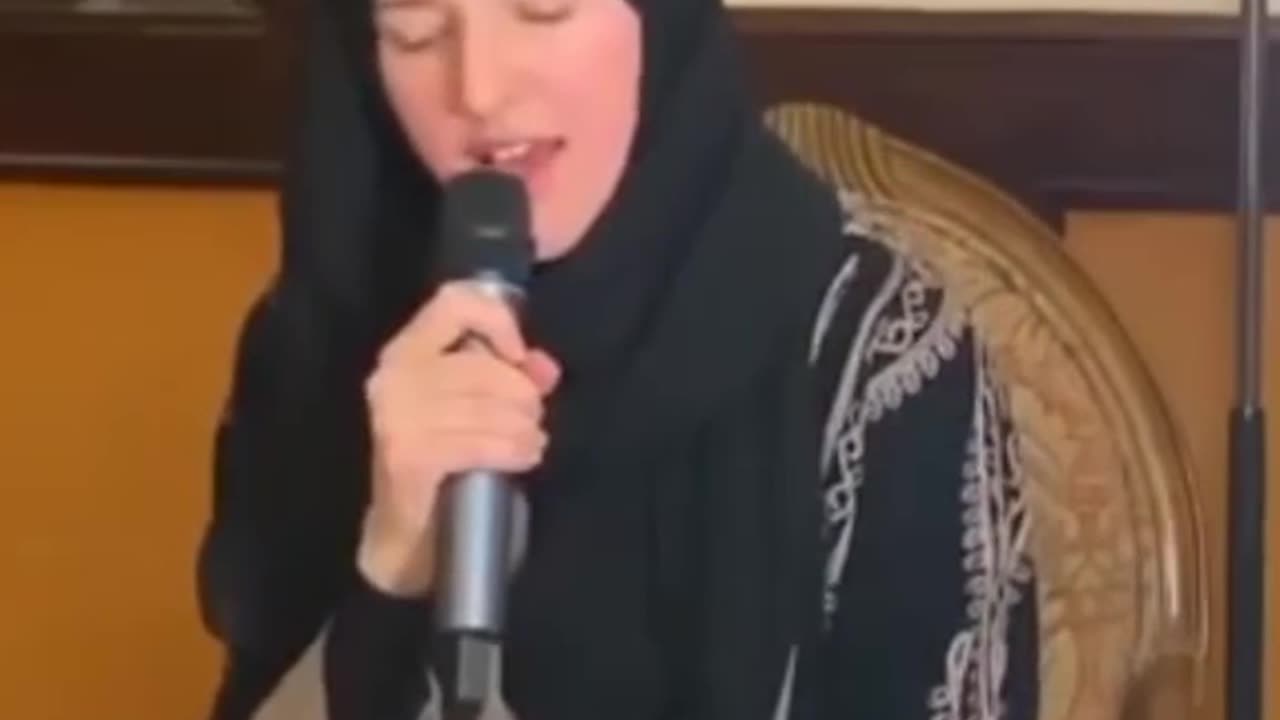 Jennifer grout reciting Quran