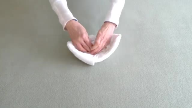 Towel Boat Folding - Towel Art | How to Fold Towels Like Hotel Housekeeping |