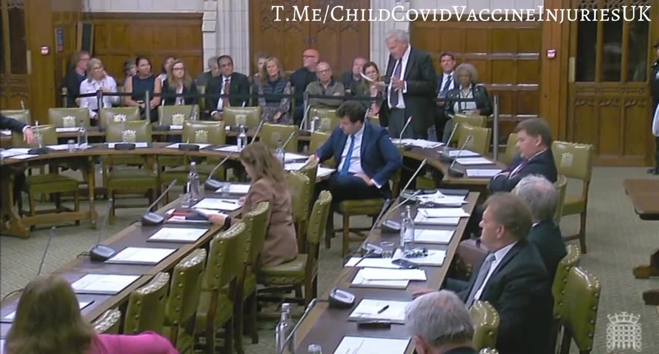 Truth be told, Sir Christopher Chope addressing the vaccine harm. .