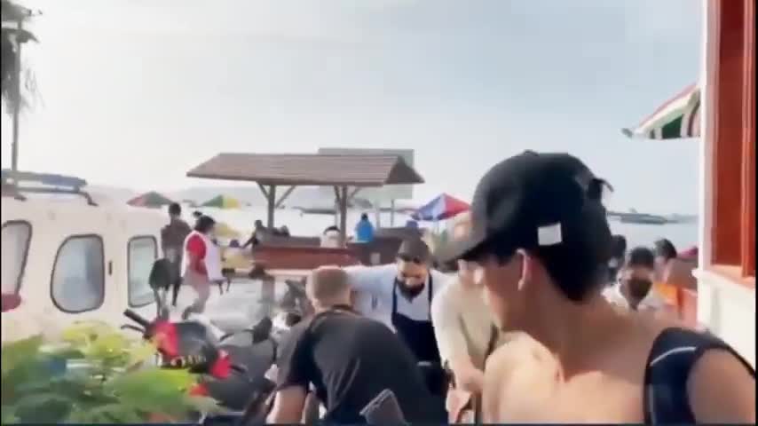Latest Tonga tsunami footage 🌊