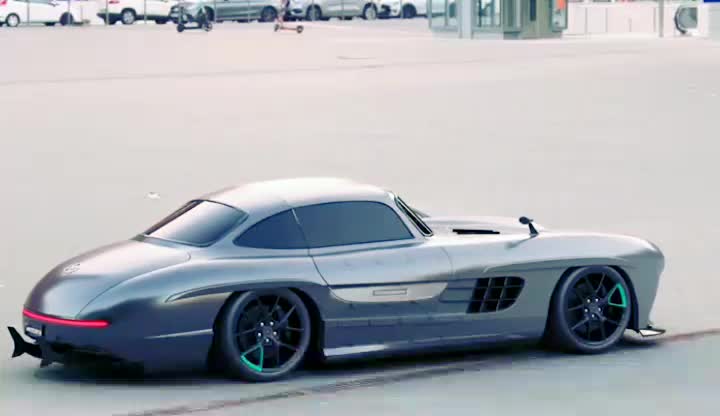 WOW The Return of the Mercedes SL-300 Luxury Car #Videos