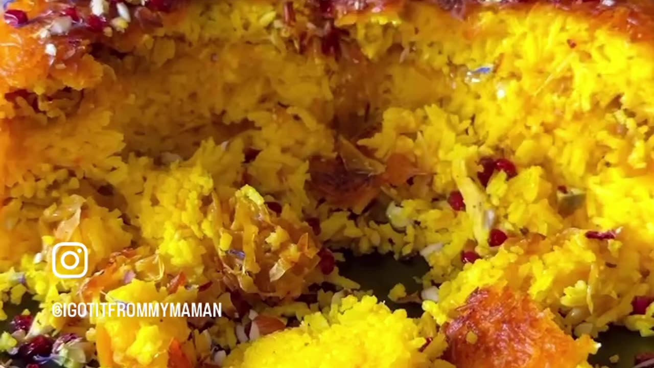 IRANIAN#FOOD#TAHCHEEN#