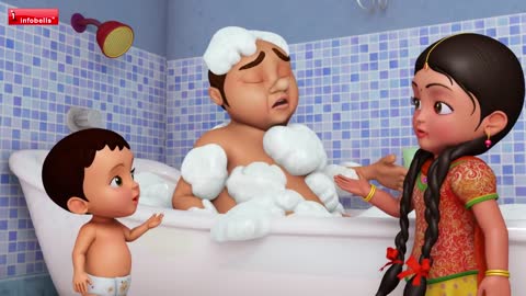 Lalaji O Pani Gana _ Bengali Rhymes for Children _ Infobells
