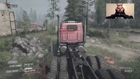 Watch point hunting with the F-150 in MudRunner