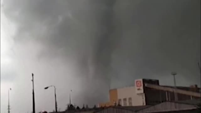 Heftiger Tornado in Tschechien